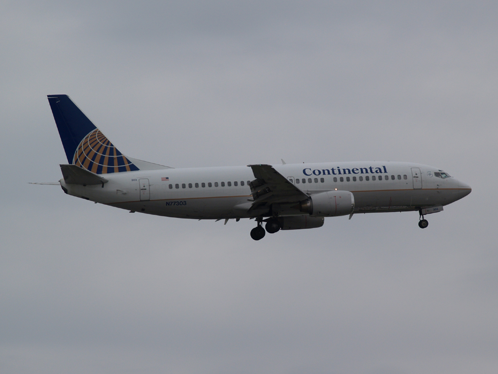 Continental Airlines 737