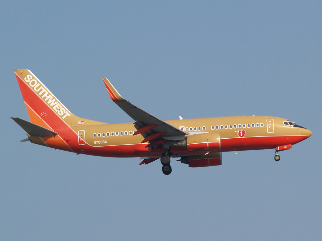Southwest 737 With Winglets