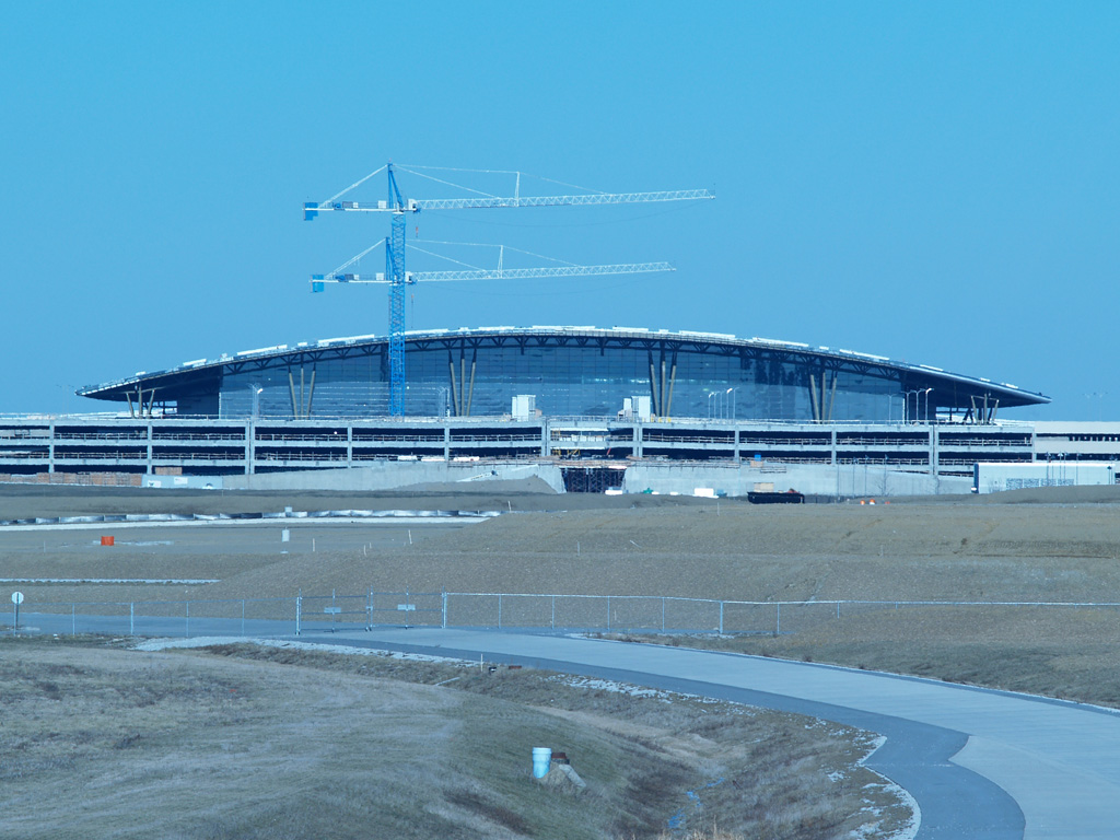Midfield Terminal Front Elevation